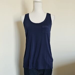 WHBM Women's Navy Tank Top